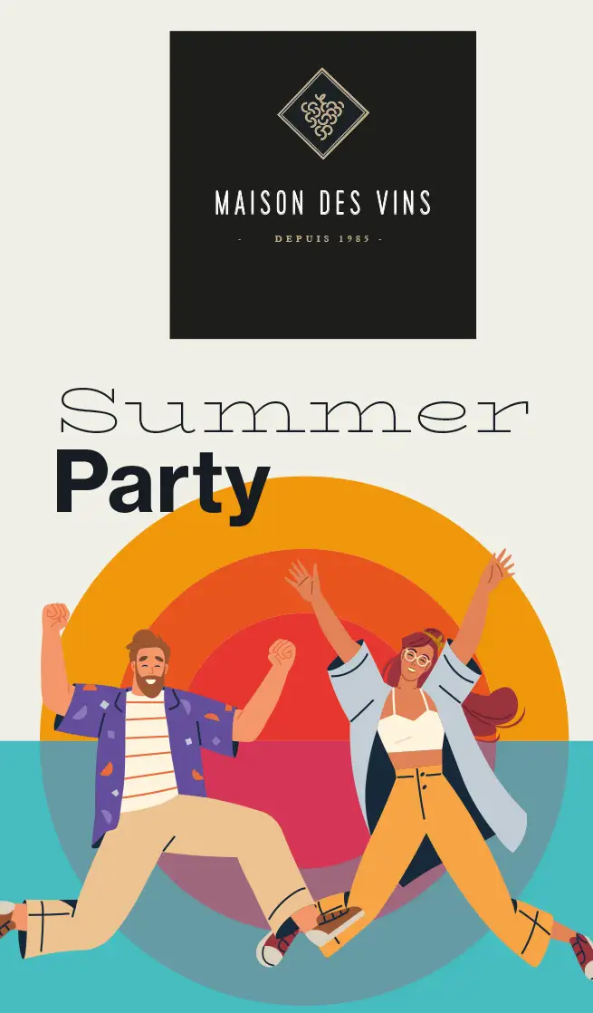 Summer Party Maison des vins saint laurent des arbres
